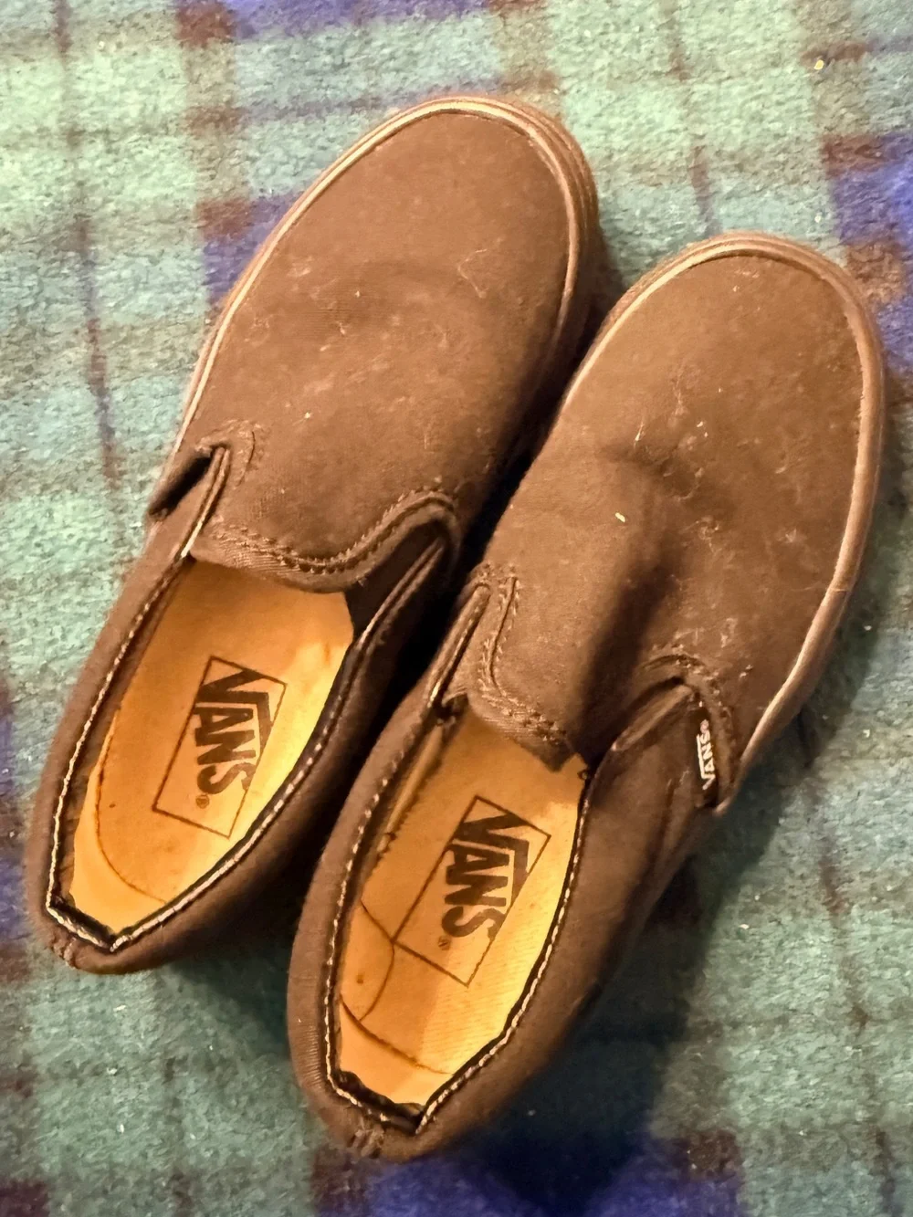 Vans Classic Slip-On Boys in Black